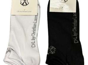 Men's socks CXL by Christian Lacroix white, black