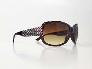 Brown TopTen sunglasses with crystal stones SG140174TRANS