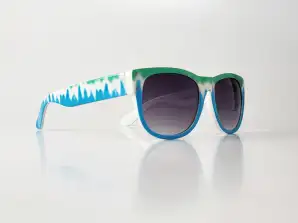 TopTen zonnebril met tie dye print SRP001GLGREEN