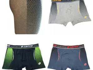 Lotto men's boxer shorts cotton+elastane, color slime