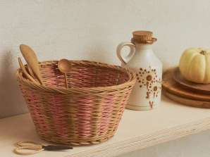 Olli Ella Kiki rattan handwoven baskets