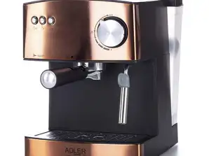 ADLER ESPRESSOMASKIN, ARTIKELNR: AD-4404CR (Lager i Polen)