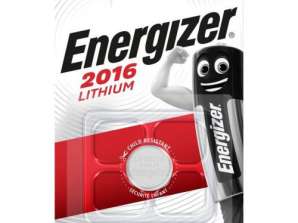 Energizer Batería CR2016 Botón Litio 1 batería/ blíster 3V