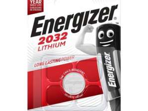 Energizer Pile CR2032 Bouton Lithium 1 pile / blister 3V