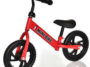 Sarkans bērnu velosipēds