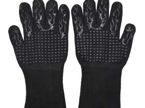H ll grill gloves with 1 piece of black l ngok