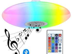 UFO Musica ljus lampa