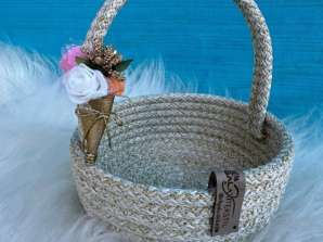 Decorative Basket, Easter Basket, Clasp Basket, Jewelry Basket, Gift Basket