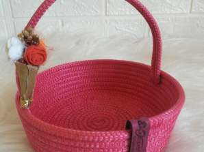 Decorative basket, easter basket, buckle basket, jewelry basket etc.