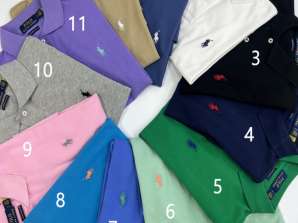 Polo Ralph Lauren för män, sorterat, storlekar: S, M, L, XL, XXL