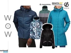 WINTER JACKETS OFFER: REGATTA,DARE2BE, CRAGHOPPERS!  LARGE VARIETY OF MODELS, ITEMS IN SIZE SCALE