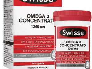 SWISSE OMEGA 3 CONC 60CPS