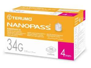NANOPASS NEEDLE PEN G34 100PCS