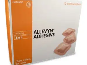 ALLEVYN ADHES 10X10CM 10PCS 599