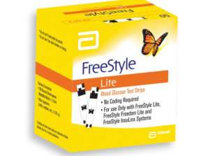 FREESTYLE LITE STR BLOOD SUGAR 25