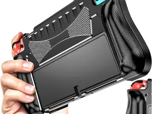 Hoesje voor Gamepad Pad Nintendo Switch OLED Alogy hoesje Zwart