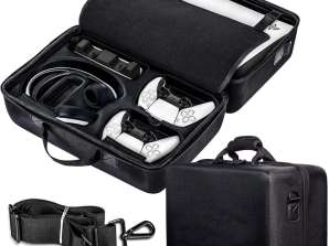 Koffer Koffer Koffer Koffertasche für Playstation 5 PS5 Konsole für Pads und Aks