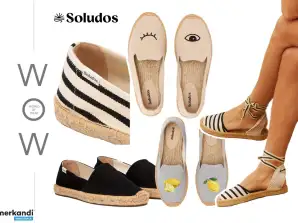 SOLUDOS Ženske originalne espadrile!! Original Espadrille dolazi u nizu čvrstih boja, pruga i dizajna