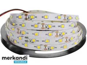 STRIP 2.5 m 60 LED. 12W. Color: Warm White. IP20