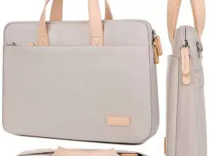 Men's Shoulder Briefcase Bag Women For Laptop Tablet 14 Inch Materials