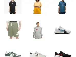 Мультибрендовий мікс - Nike, CK, Tommy, Puma - взуття та одяг для чоловіків та жінок