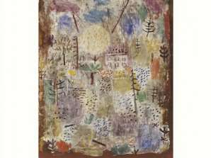 Аукціон: Лот художніх гравюр (10 штук) - (Paul Klee) - (Пейзаж між весною та зимою)