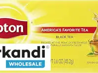 Lipton, thé préféré des États-Unis, thé noir, 20 sachets de thé