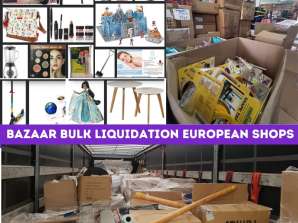 Scorte eccessive del bazar - Liquidazione dei prodotti di grado A in Europa