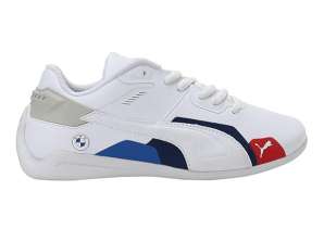 PUMA BMW MMS Drift Cat Delta Jr Детски унисекс обувки за маратонки (UK 5-White)