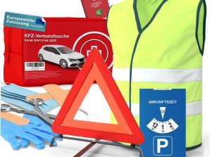 Set di pronto soccorso per auto 6 in 1 2023 kit di pronto soccorso per auto, borsa di pronto soccorso