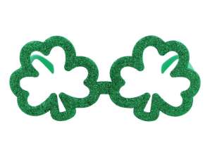 Glitter Four-Leaf Clover Pendant for Adults Necklace with Sparkling Charm