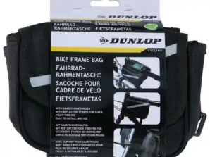 Bolsa para quadro de bicicleta: Pacote de 2 bolsas de poliéster diferentes - solução prática de armazenamento para itens essenciais de bicicleta