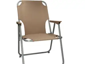 Cadeira de piquenique compacta 45 x 54 x 75 cm, tecido 2x1 durável, design leve para fácil transporte
