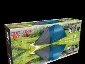 šotor za 2 osebi: 210 x 150 x 120 cm vodotesna zaščita za pustolovščine na prostem – trpežen PE material