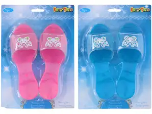 2 Piece Enchanted Princesses Shoes Set PL Elegant Dress Up Shoes for Girls