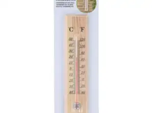 Ho material dubbel miljö termometer inomhus/utomhus temperaturmätare