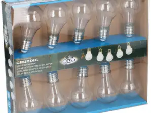 Solar powered fairy lights with bulbs eco-friendly outdoor fairy lights