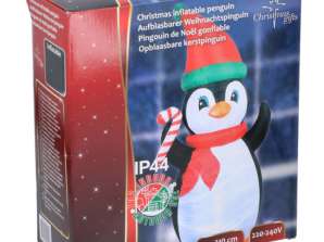 210 cm Holiday Penguin Statue: Perfekt för festlig juldekoration och säsongsbetonade utställningar