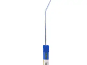 Пластиковая ручка малярного валика 40x8 см. Прочная ручка инструмента для рисования.