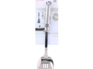 Stainless Steel Slotted Spoon 33 5cm Durable PP Handle Ideal for Cooking and Straining