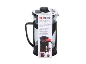 600ml Coffee and Tea Maker for Hot Drinks with Dual Function