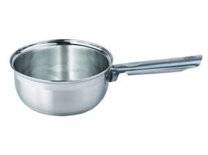 1 4L Stainless Steel Cooking Pot D16x7 5cm Durable Chef Essential for Daily Use