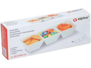 SW Snack Bowl 29 5x10x5cm: Elegant rectangular serving dishes for appetizers & treats