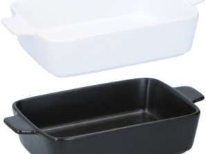 Compact ceramic baking pan 19x10.5x4cm Ideal for single servings
