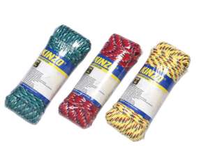 Pack of 4 6mm x 30mtr PP Rope Assortment Durable Multipurpose Utility Ropes
