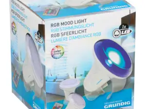 LED nuotaikos lempa – 16 x 15 5 cm dekoratyvinis apšvietimas geresnei atmosferai