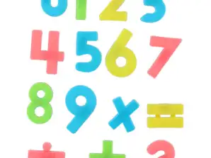 26 броя магнитни числа набор образователни математика играчка трайни PP