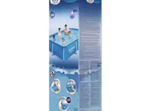 PVC havuz 259 x 170 x 61 cm – yaz eğlencesi için büyük açık yüzme havuzu