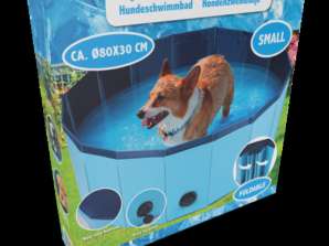 Kompaktiškas šunų baseinas mažiems šunims – patvarus, nešiojamas irklavimo baseinas, lengvai pastatomas