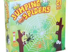 21 gabalas Realus šokinėjančių vorų rinkinys Tikroviška voragyvių kolekcija edukaciniam naudojimui